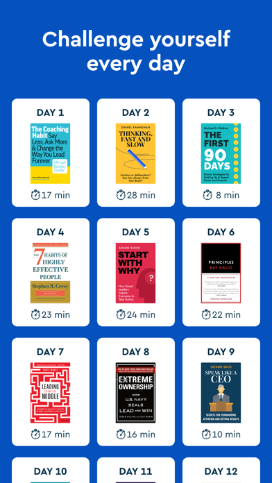 Blinkist App Store screenshot 3