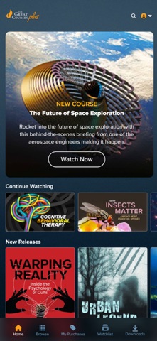 The Great Courses Plus App Store screenshot 2