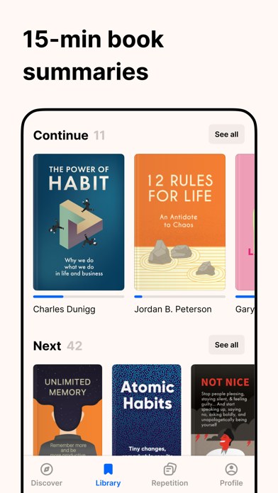Headway App Store screenshot 2