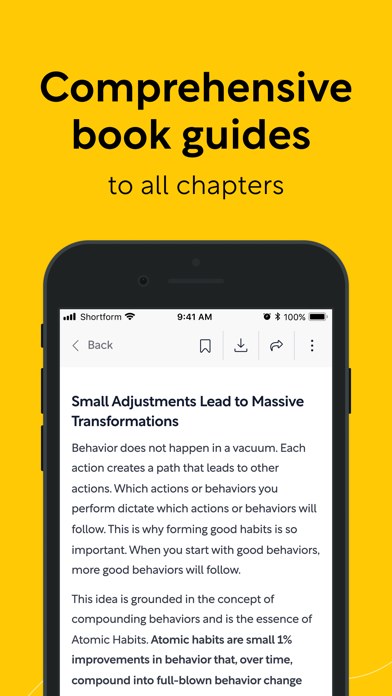 Shortform App Store screenshot 3